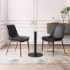 Magnus Dining Chair (Set of 2) Black & Walnut