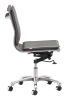 LIDER PLUS ARMLESS OFFICE CHAIR GRY