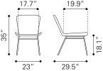 LORENA DINING CHAIR NAT