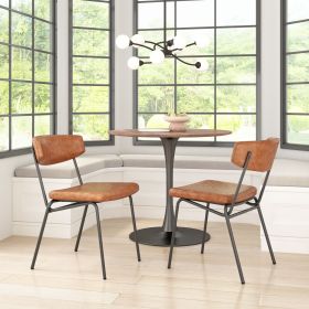 CHARON DINING CHAIR BRN