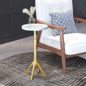 MAURICE SIDE TABLE WHT