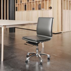 LIDER PLUS ARMLESS OFFICE CHAIR GRY