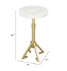 MAURICE SIDE TABLE WHT