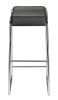 WEDGE BARSTOOL BLK