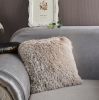 "Decorative" Shaggy Pillow (18-in x 18-in)