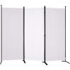 VEVOR Room Divider, 6.1 ft Room Dividers and Folding Privacy Screens (3-panel), Fabric Partition Room Dividers for Office, Bedroom, Dining Room, Study