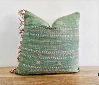 LATA Boho Embroidery Throw Pillow (Color: Pack of 2)