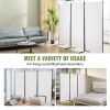 VEVOR Room Divider, 6.1 ft Room Dividers and Folding Privacy Screens (3-panel), Fabric Partition Room Dividers for Office, Bedroom, Dining Room, Study